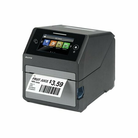 SATO LABELING SOLUTIONS Sato WWCT01041-NAR CT4-LX 4'' Direct Thermal Printer with Real Time Clock 105WWCT01NAR
